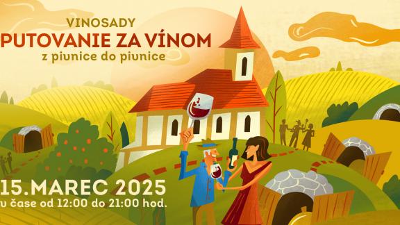 Putovanie za vínom Vinosady 2025